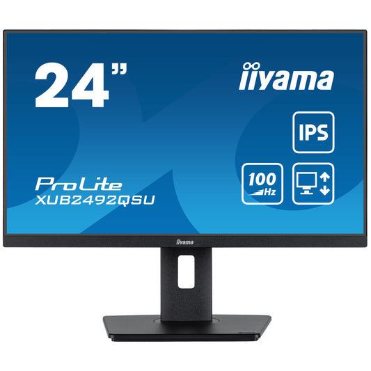 iiyama ProLite XUB2492QSU-B1 24-inch monitor – alternate view