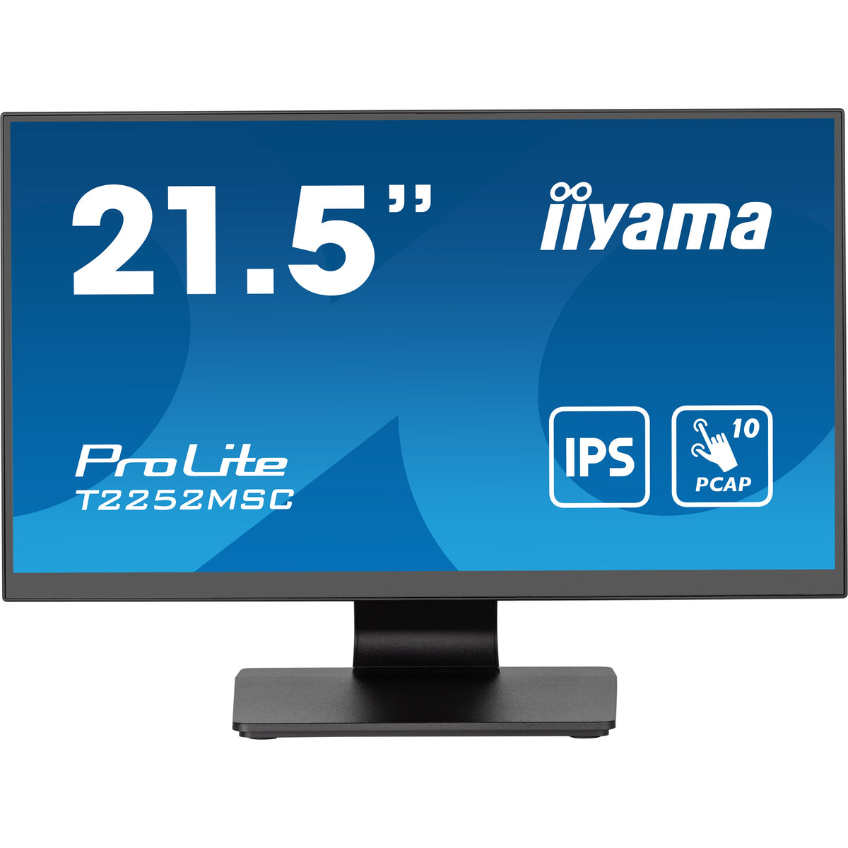 iiyama ProLite T2252MSC-B2 22-inch touch monitor – alternate view