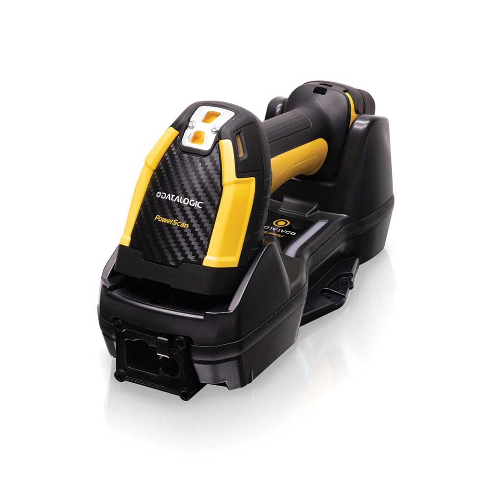 Datalogic PowerScan PM9600 with charging/transmitter cradle (PM9600-SR910RBK10)