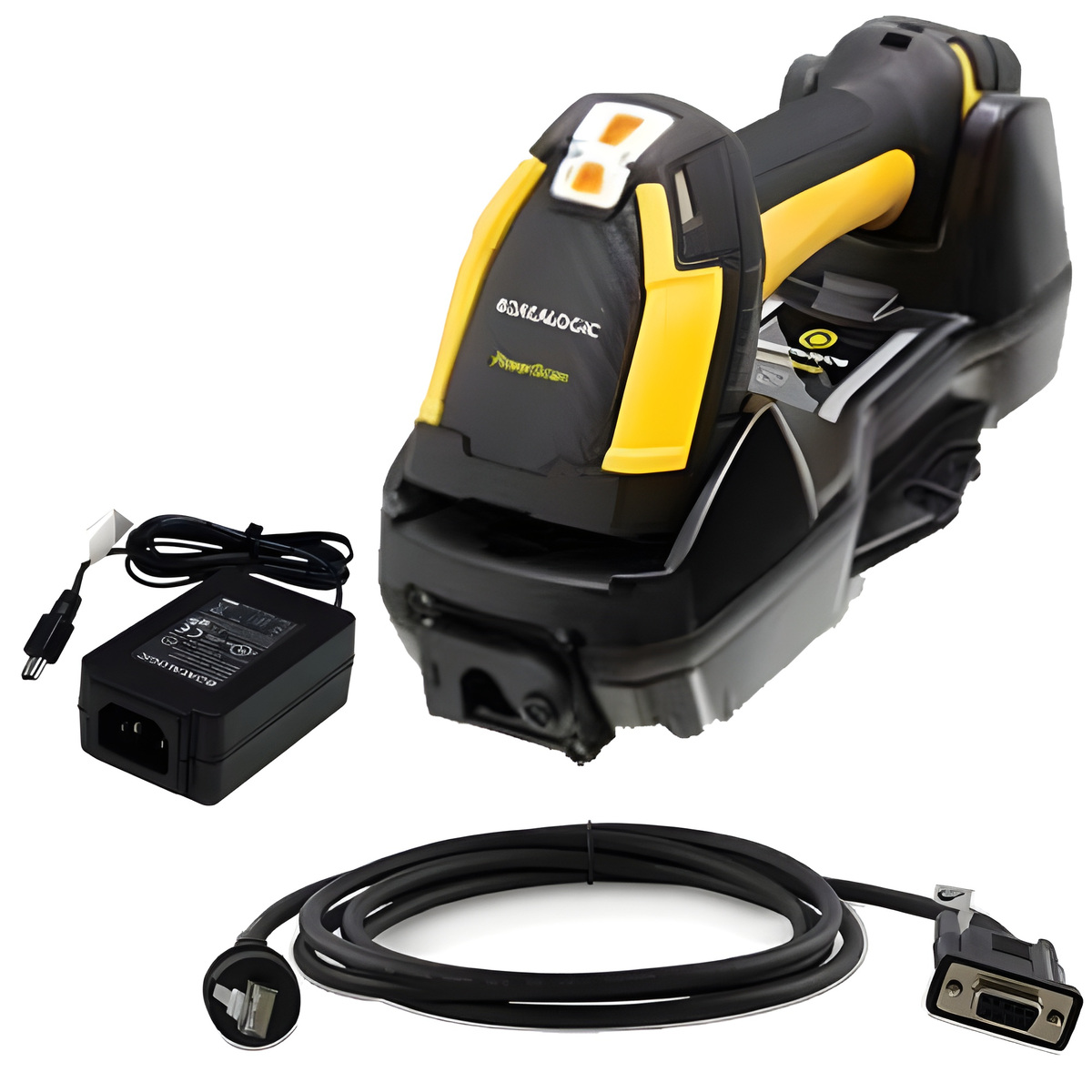 Datalogic PowerScan PM9600 with cradle, cable and power supply (PM9600-SR910RBK20)