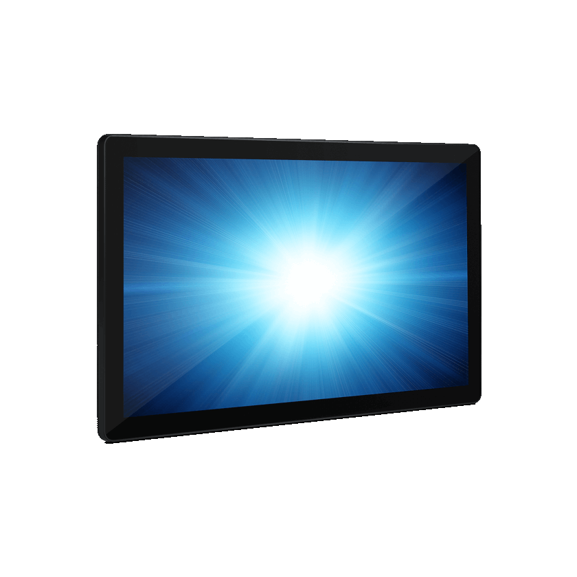 Elo I-Series 2 with Intel 21.5-inch touch computer, right angle view