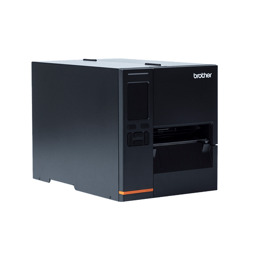 Brother TJ-4121TN industrial label printer – left side view