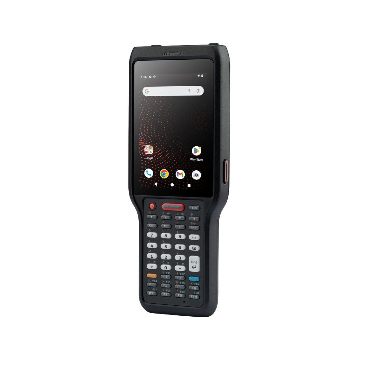 Honeywell CK62 rugged Android mobile computer, 38-key numeric keypad, standard range 2D imager, Wi-Fi only (CK62-X00-57S1BCG) – front view