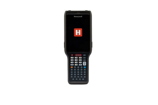 Honeywell CK62 rugged Android mobile computer, 47-key alphanumeric keypad, standard range 2D imager, Wi-Fi only (CK62-X00-57S1ACG) – front view, start screen