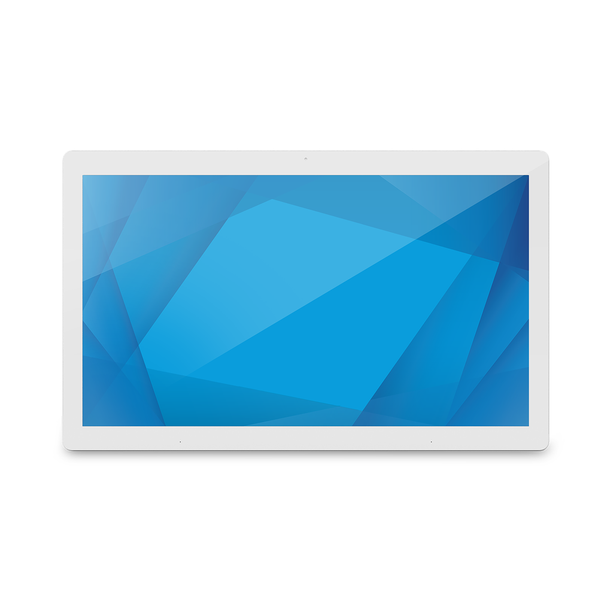 Elo I-Series 4 10.1" Android touch computer in white, front view (E411643)
