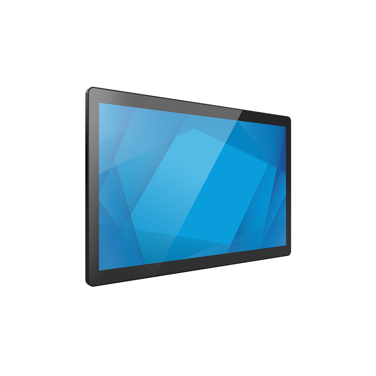 Elo I-Series 3 with Intel 23.8-inch touch computer without stand (VESA), right angle view