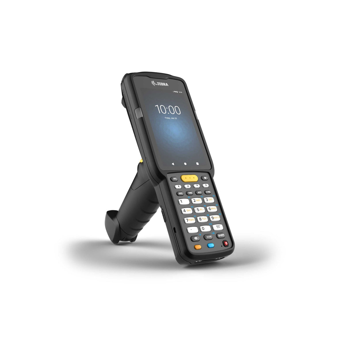 Zebra MC3300x rugged keypad mobile computer, pistol grip, 29-key numeric keypad (MC330L-GE2EG4RW) – front view