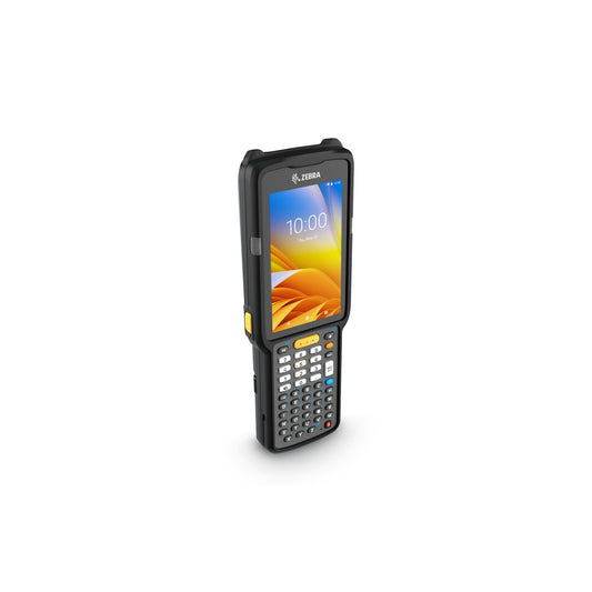 Zebra MC3300x rugged keypad mobile computer, straight shooter, 47-key alphanumeric keypad (MC330L-SG4EG4RW) – angled front view