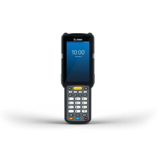 Zebra MC3300x rugged keypad mobile computer, straight shooter, 29-key numeric keypad (MC330L-SC2EG4RW) – front view