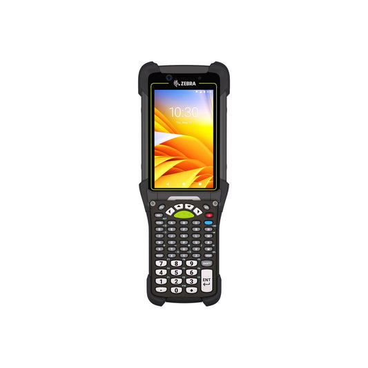 Zebra MC9450 rugged 5G keypad mobile computer, pistol grip, 53-key standard alphanumeric keypad (MC945B-3G1M6DSB-A6) – front view