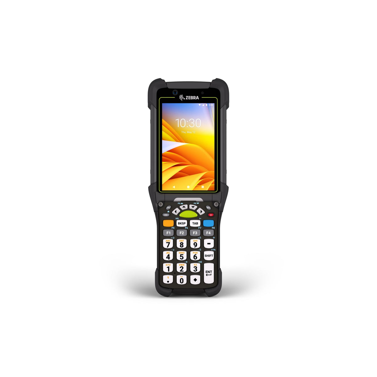 Zebra MC9450 rugged 5G keypad mobile computer, pistol grip, 29-key numeric  calculator layout keypad (MC945B-3G1M6ASS-A6) – front view