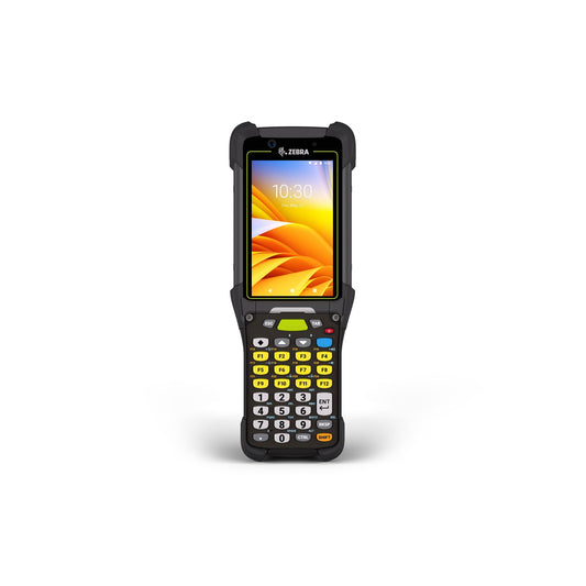 Zebra MC9450 rugged 5G keypad mobile computer, pistol grip, 34-key function numeric keypad (MC945B-3G1R6BSS-A6) – front view