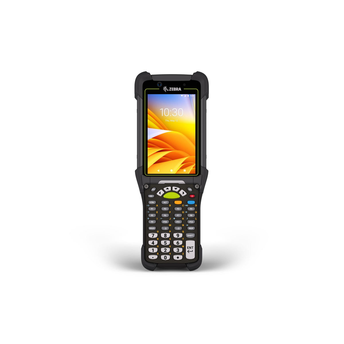 Zebra MC9450 rugged 5G keypad mobile computer, pistol grip, 43-key function numeric keypad (MC945B-3G1J6CSS-A6) – front view