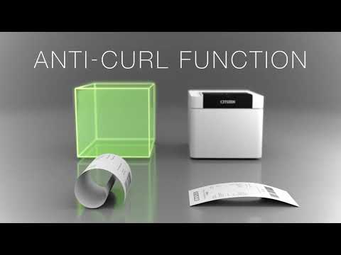 Citizen CT-E601 POS Printer With Self Protective Housing And Disinfectant Ready Technology