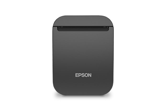 Epson TM-P80II 3-inch mobile receipt printer, Bluetooth, USB-C, black (C31CK00101) – front view