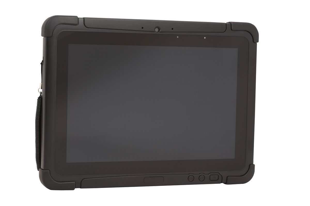 Honeywell RT10A 10.1" rugged Android tablet with N6703 standard-range imager, 4G LTE (RT10A-L1N-17C12S0E) – front view