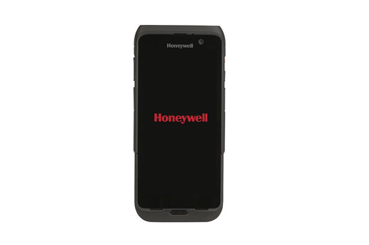Honeywell CT47 5.5-inch all-touch Android mobile computer, black, standard-range 2D imager, 5G + Wi-Fi, 6 GB / 128 GB (CT47-X1N-37D1E0G) – front view