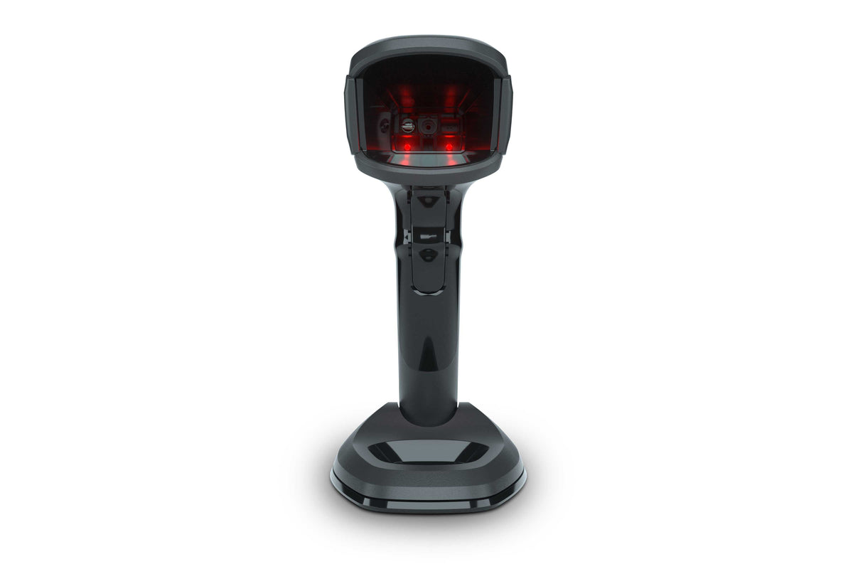 Zebra DS9908 hybrid presentation scanner, RS232 kit (DS9908-SR4R0110AZE) – front view