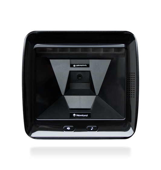 Newland FR80 Salmon presentation scanner, USB kit (NLS-FR8080-20) – front view of the scan window
