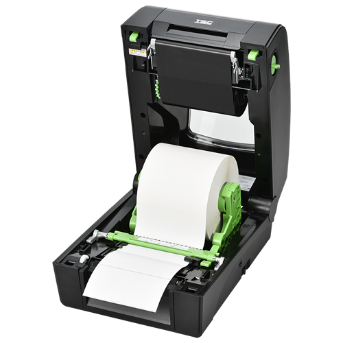 TSC TH240R 4-inch desktop UHF RFID label printer, 203 dpi, touch display, Bluetooth, cutter, black (TH240R-A001-0222) – detail view
