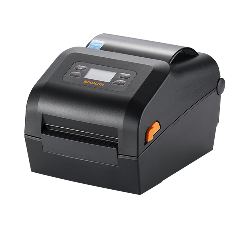 BIXOLON XD5-43IId 4-inch direct thermal desktop label printer, LCD, black (XD5-43IIdOEBK/BEG) – detail view