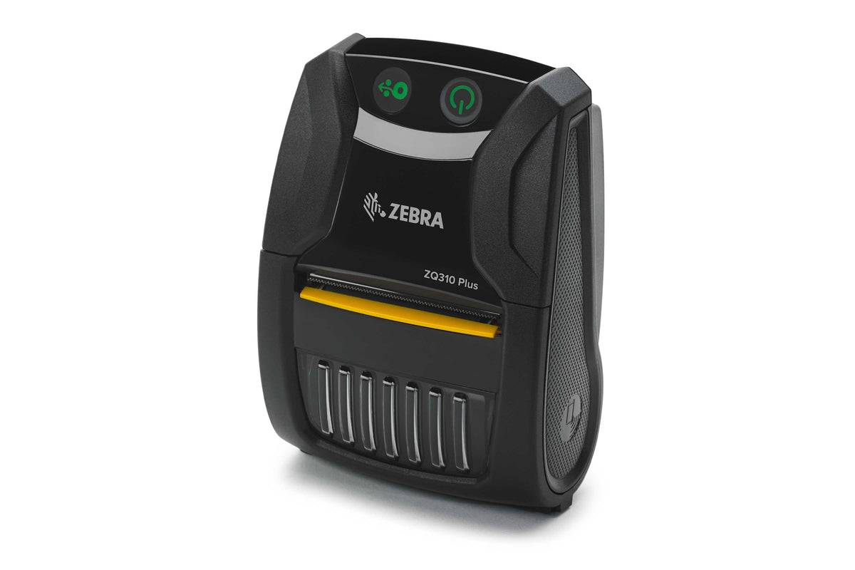 Zebra ZQ310 Plus mobile receipt printer, outdoor model, Bluetooth (ZQ31-A0E04TE-00) – 3/4 view