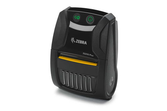 Zebra ZQ310 Plus mobile receipt printer, outdoor model, Bluetooth (ZQ31-A0E04TE-00) – 3/4 view
