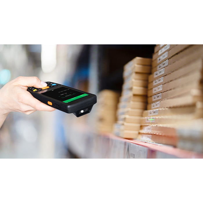 Datalogic Memor K20 Android keypad mobile computer, Wi-Fi, 2D imager (946200001) – in use in warehouse