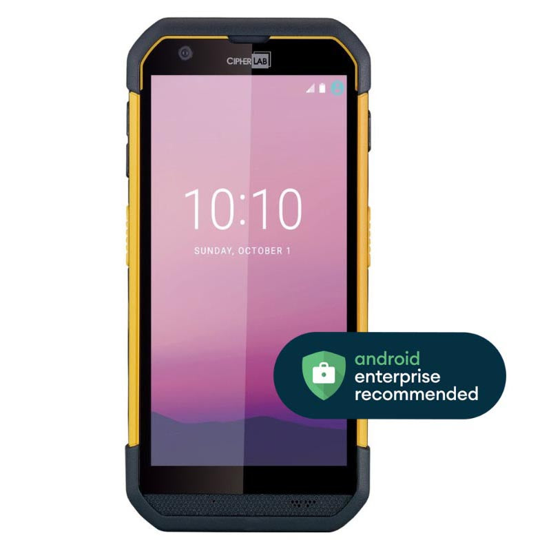 CipherLab RS36 Android touch mobile computer, Wi-Fi, 2D imager (SE4770) (AS3664RF4NSG1) – front view