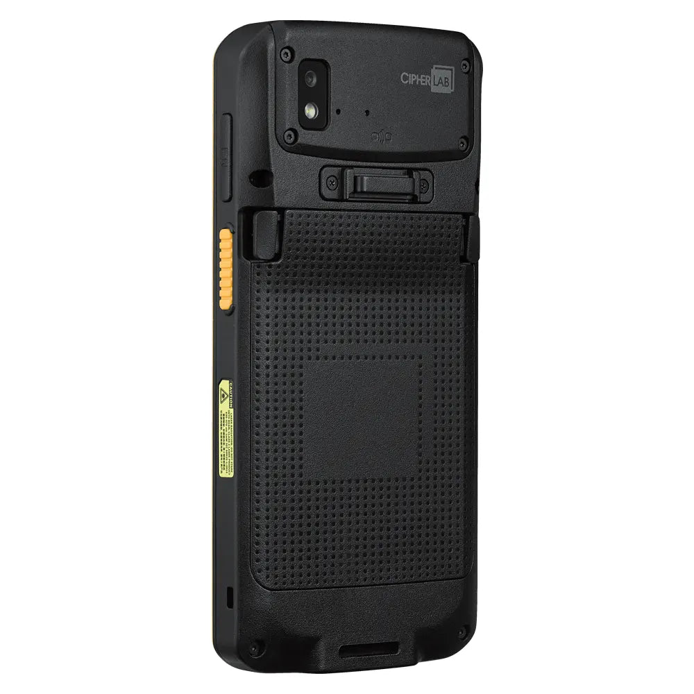 CipherLab RS38 5G Android touch mobile computer, Wi-Fi + 5G/LTE, 2D imager (long range, SE5500) (AS3858AF4NSG1) – back view