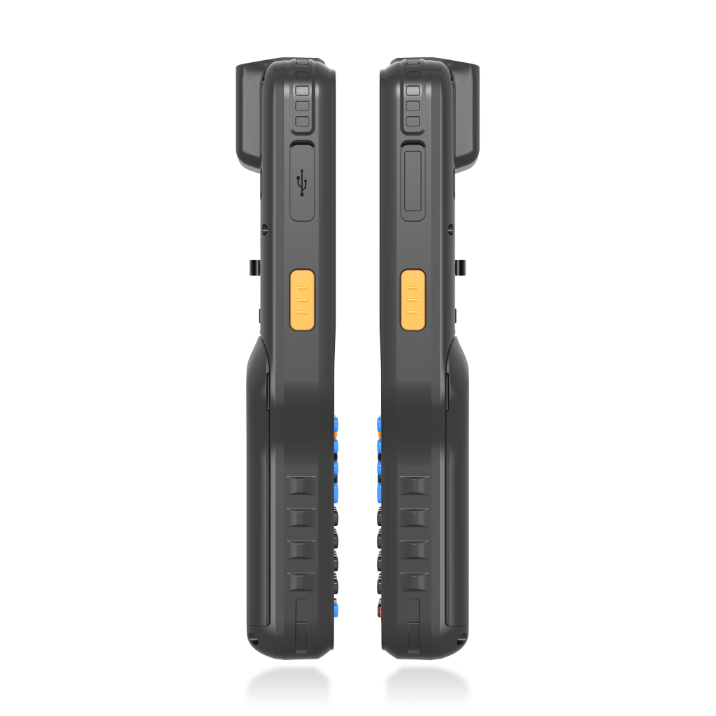Newland N7 Cachalot Pro II Android mobile computer, 38-key keypad, near/far 2D imager (N7-Pro-W4-E3) – side views