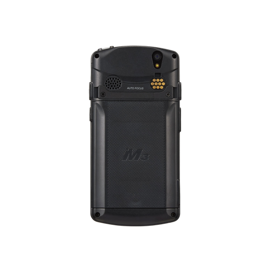 M3 Mobile SM20 F freezer model rugged Android full-touch mobile computer, 5" display, SE4750 scan engine, 4G, standard battery (SM2F4R-S3CHSS-HF) – back view
