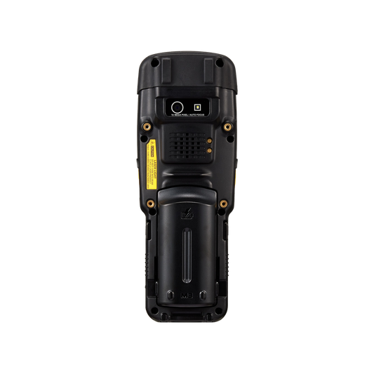 M3 Mobile US30 rugged Android keypad mobile computer, 4" display, 51-key alphanumeric keypad, SE4770 2D imager, straight shooter (US300D-T2CWEE-HF) – back view