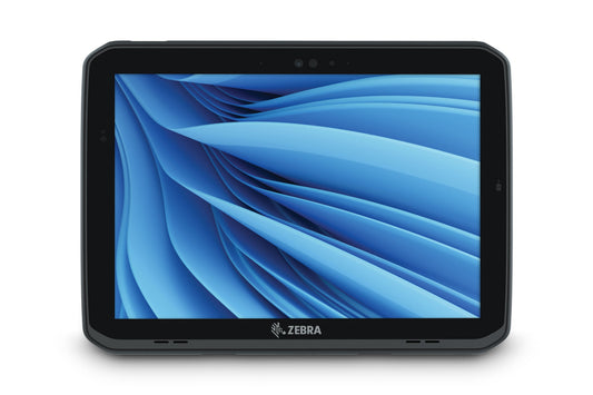 Zebra ET85 rugged tablet, Windows 11 Pro, SE4107 standard range scanner, 4G LTE + GPS (ET85B-3P5A2-CFC) – front view