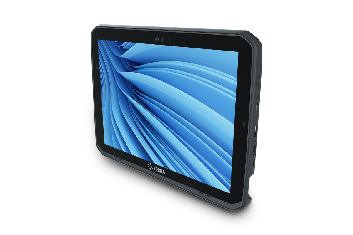 Zebra ET80 rugged tablet, Windows 10 IoT Enterprise, Wi-Fi only (ET80A-0E5A1-000) – angled view
