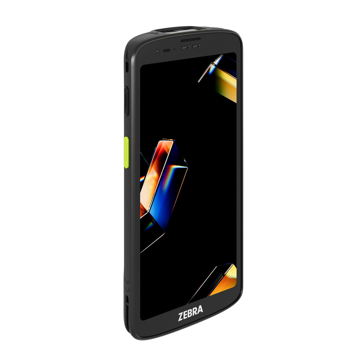 Zebra TC201 TC201G-3S3P6BE00-A6 rugged Android mobile computer – angled front view from the right
