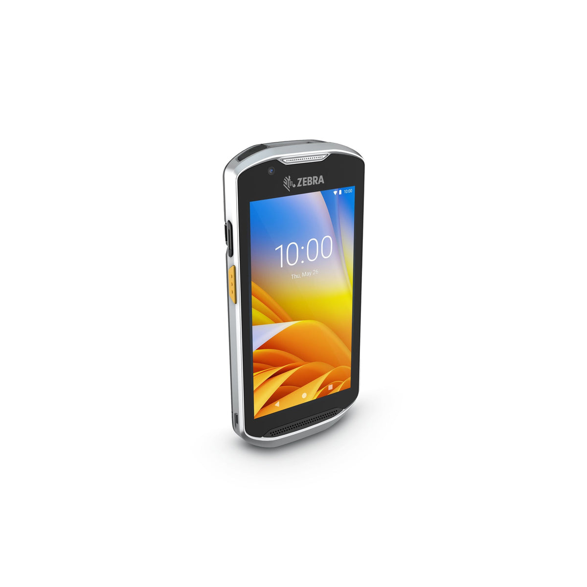 Zebra TC52x rugged Android touch mobile computer (TC520K-1XFMU6P-A6) – angled front view