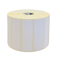 Labels, TSC, Normal Paper, W: 80 mm, H: 60 mm, D: 203 mm, C: 76 mm (38-G080060-10LF)