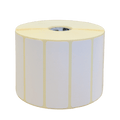 Etikety, TSC, termopapír, W: 100 mm, H: 25 mm, D: 57 mm, C: 19 mm (38-T100025-14LF)