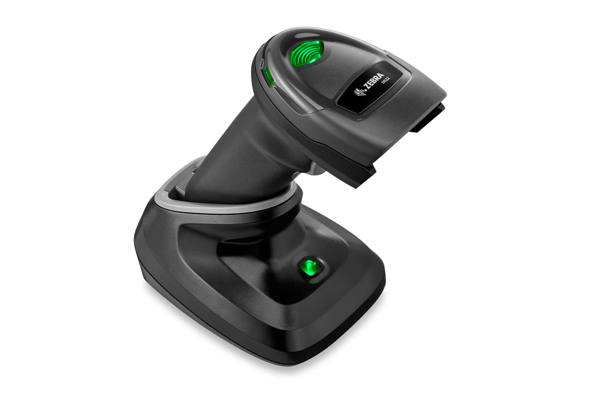 Zebra DS2278 Wireless Barcode Scanner with cradle, black (DS2278-SR7U2100PRW)