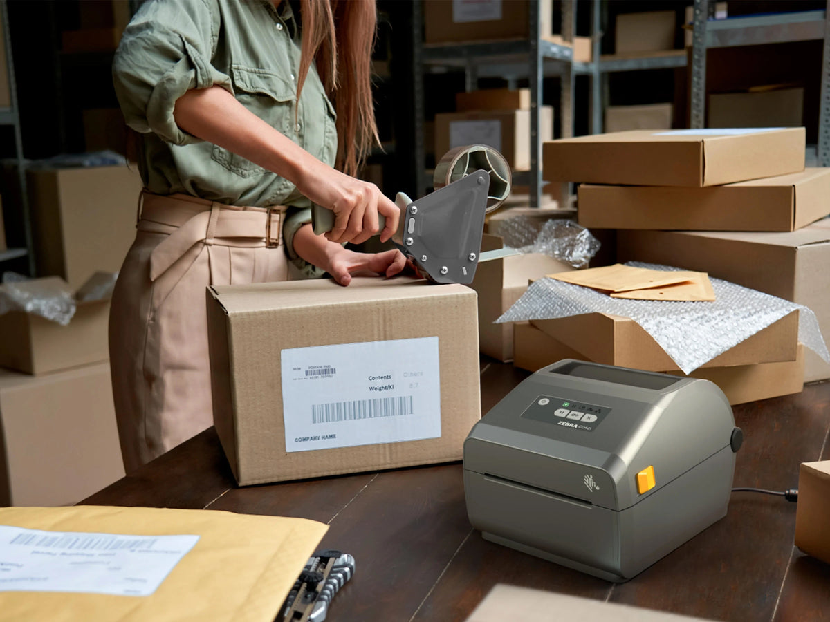 Zebra ZD421d Desktop Label Printer (ZD4A043-D0EM00EZ)